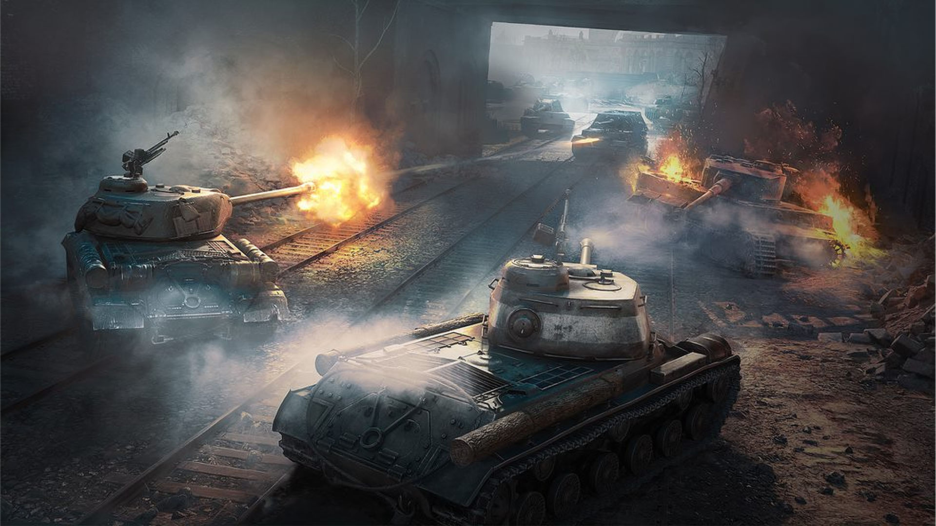 Joining a platoon in World of Tanks