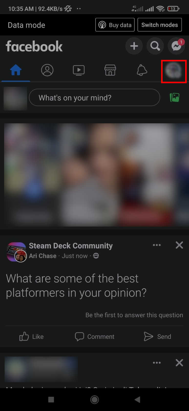 Scroll all the way down and click the "Log Out" button.
