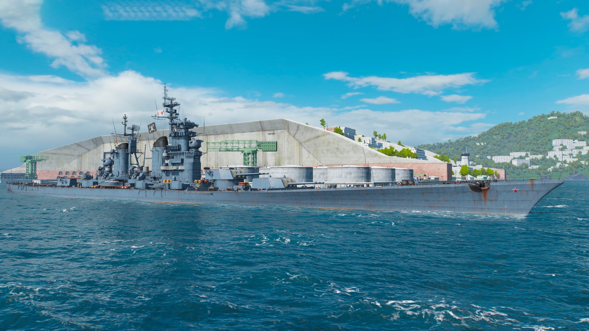 Best Cruiser for brawling — Petropavlovsk (Soviet, Tier X)