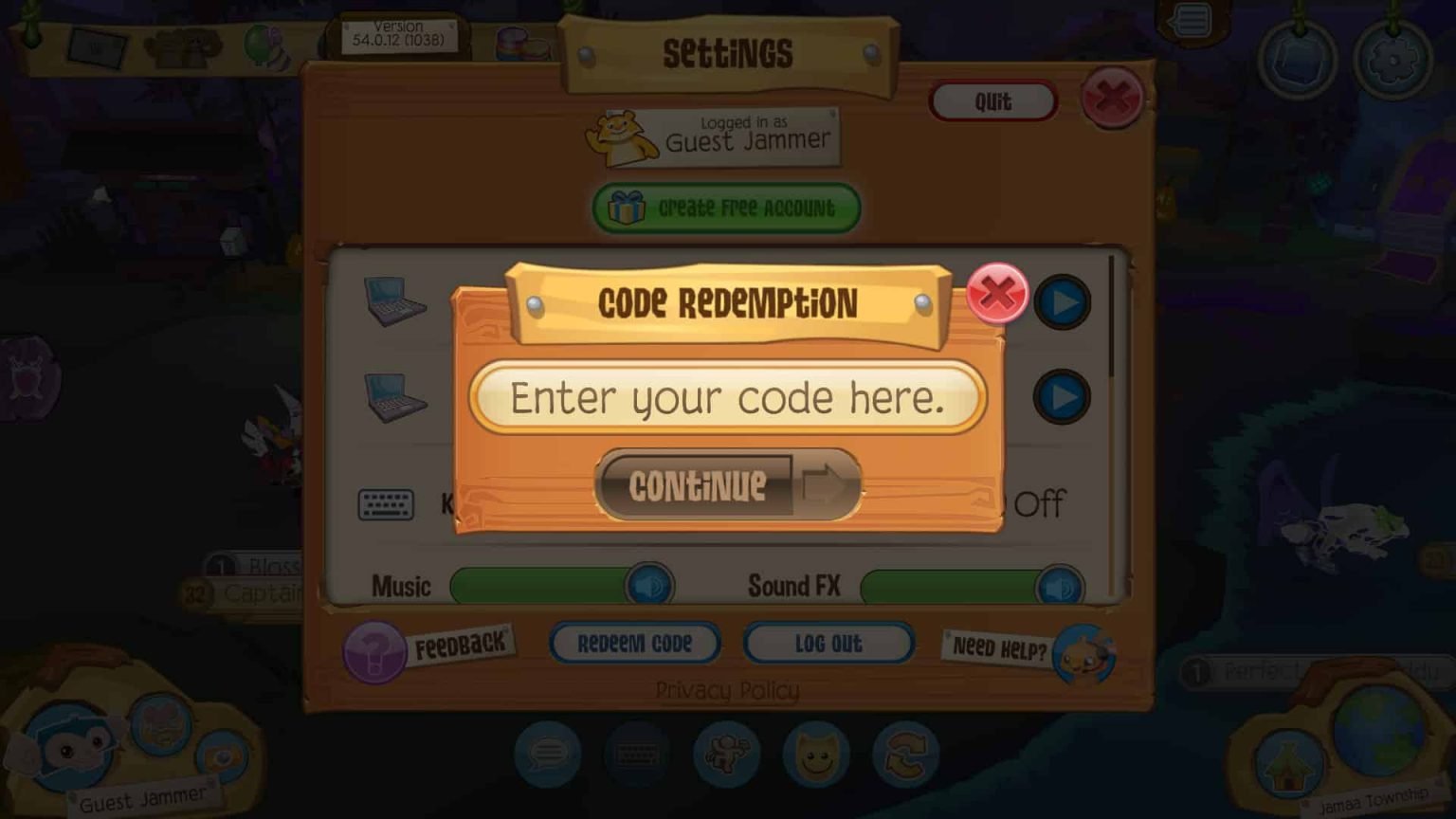 animal jam codes for arctic wolf 2018