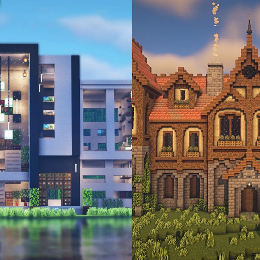 Best Minecraft Mansion Ideas 891x891 