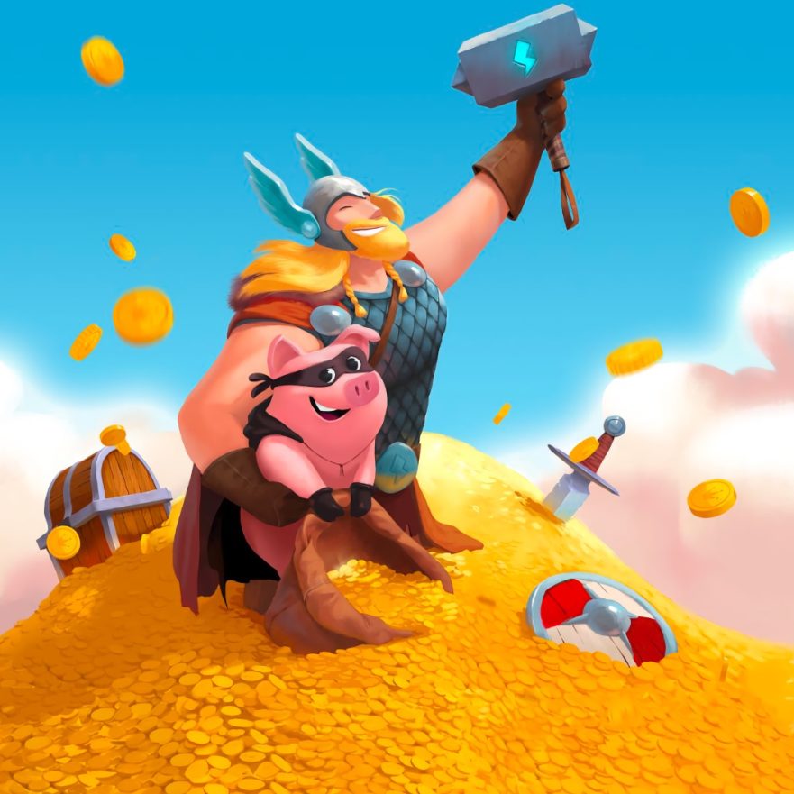 Today's Coin Master free spins & coins links (February 2023) LEVVVEL