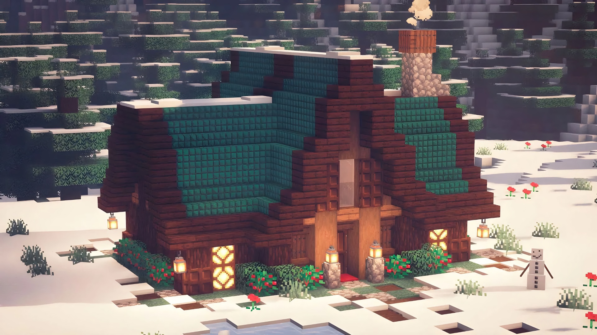 Cozy Cabin Minecraft 
