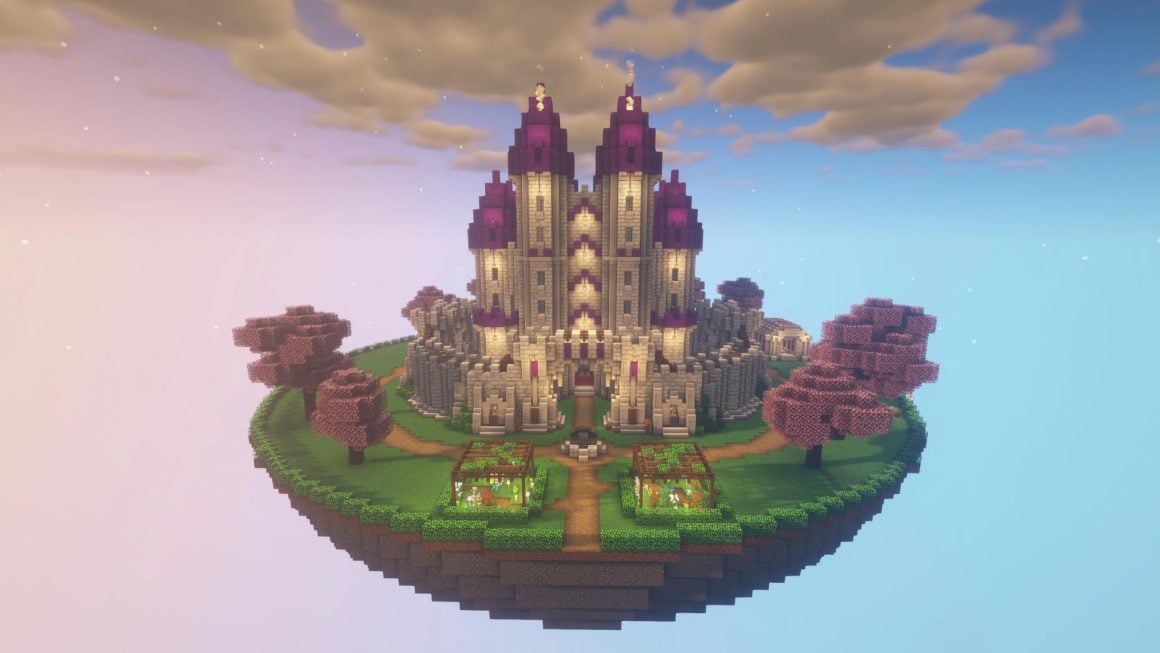 minecraft sky fortress