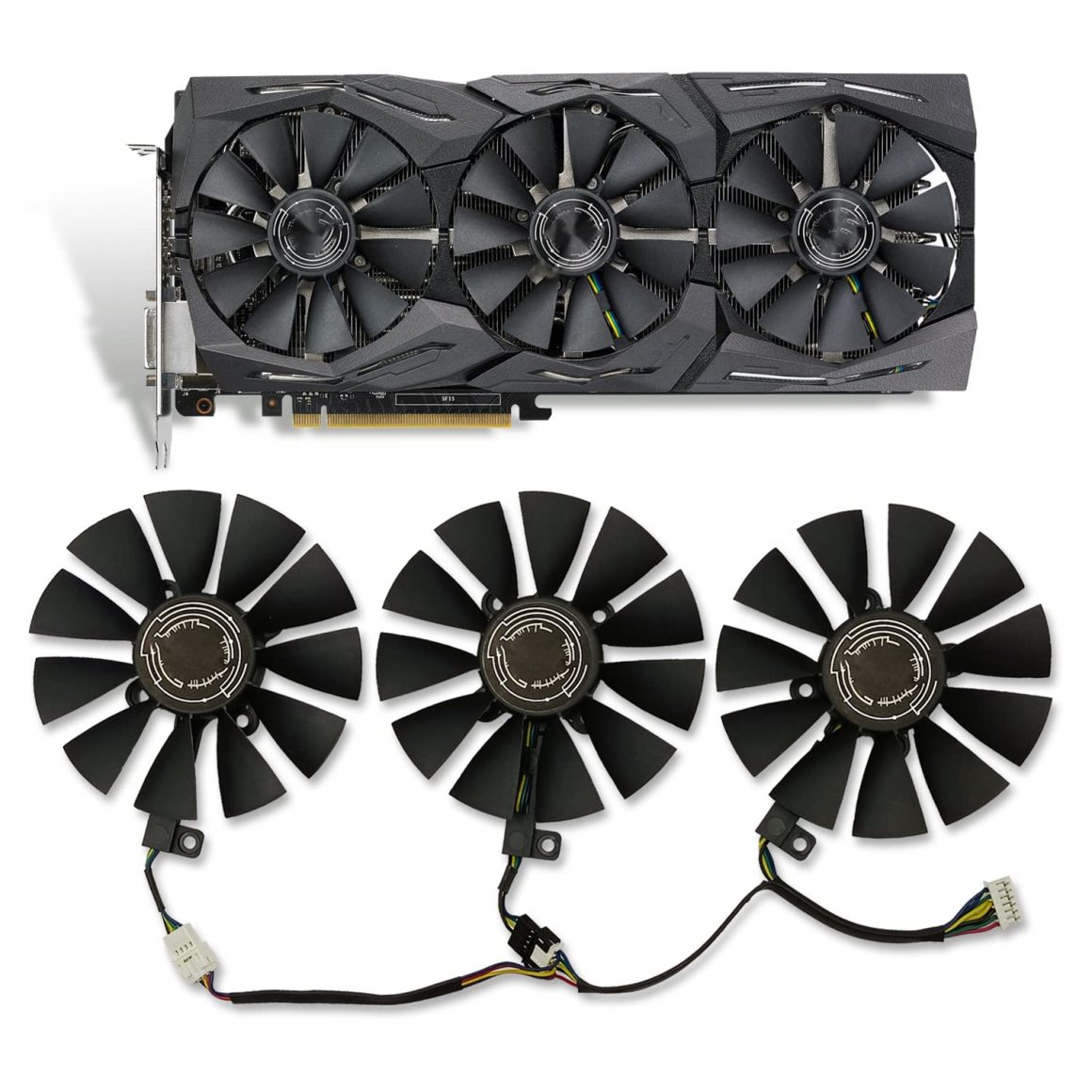 Replace graphics card on sale fan