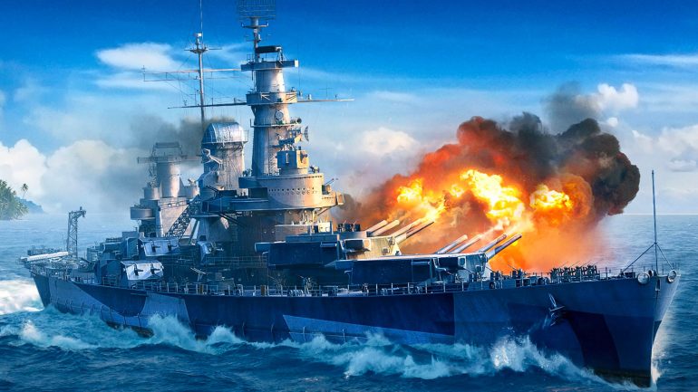 World of Warships 0.7.3 Supertest: Space Warships