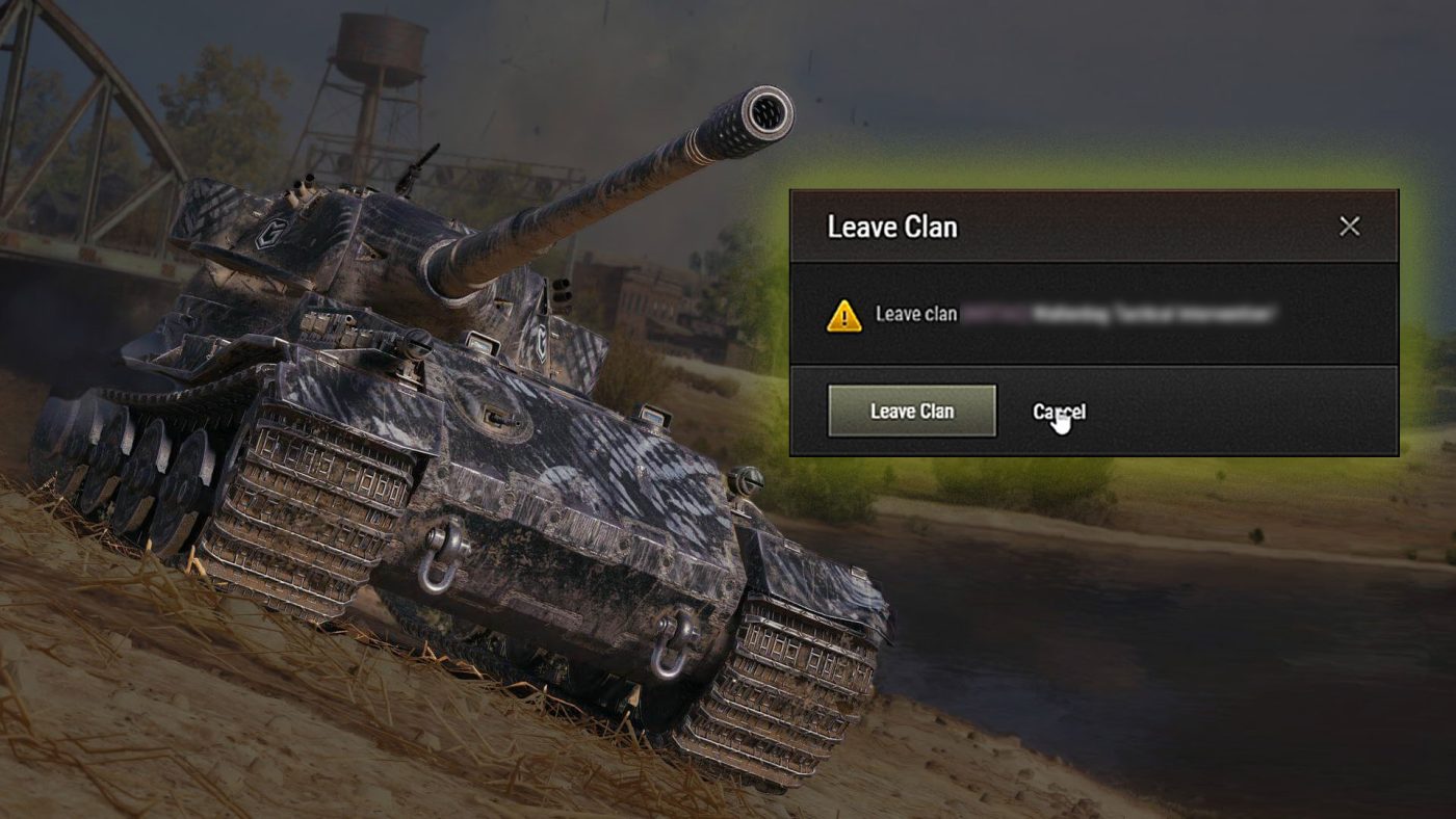 How To Leave A Clan In World Of Tanks — Explained | LEVVVEL