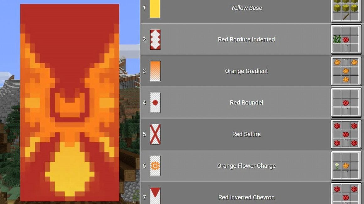 How to use a banner in Minecraft