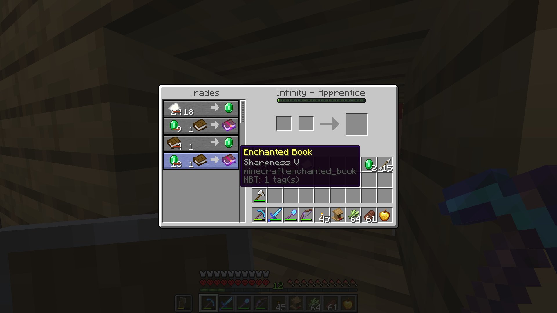 Minecraft enchantments