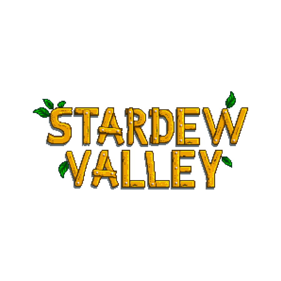 Stardew valley курица. Stardew Valley логотип. Стардью Валли лого. Stardew Valley надпись. Стардью Воллей логотип.