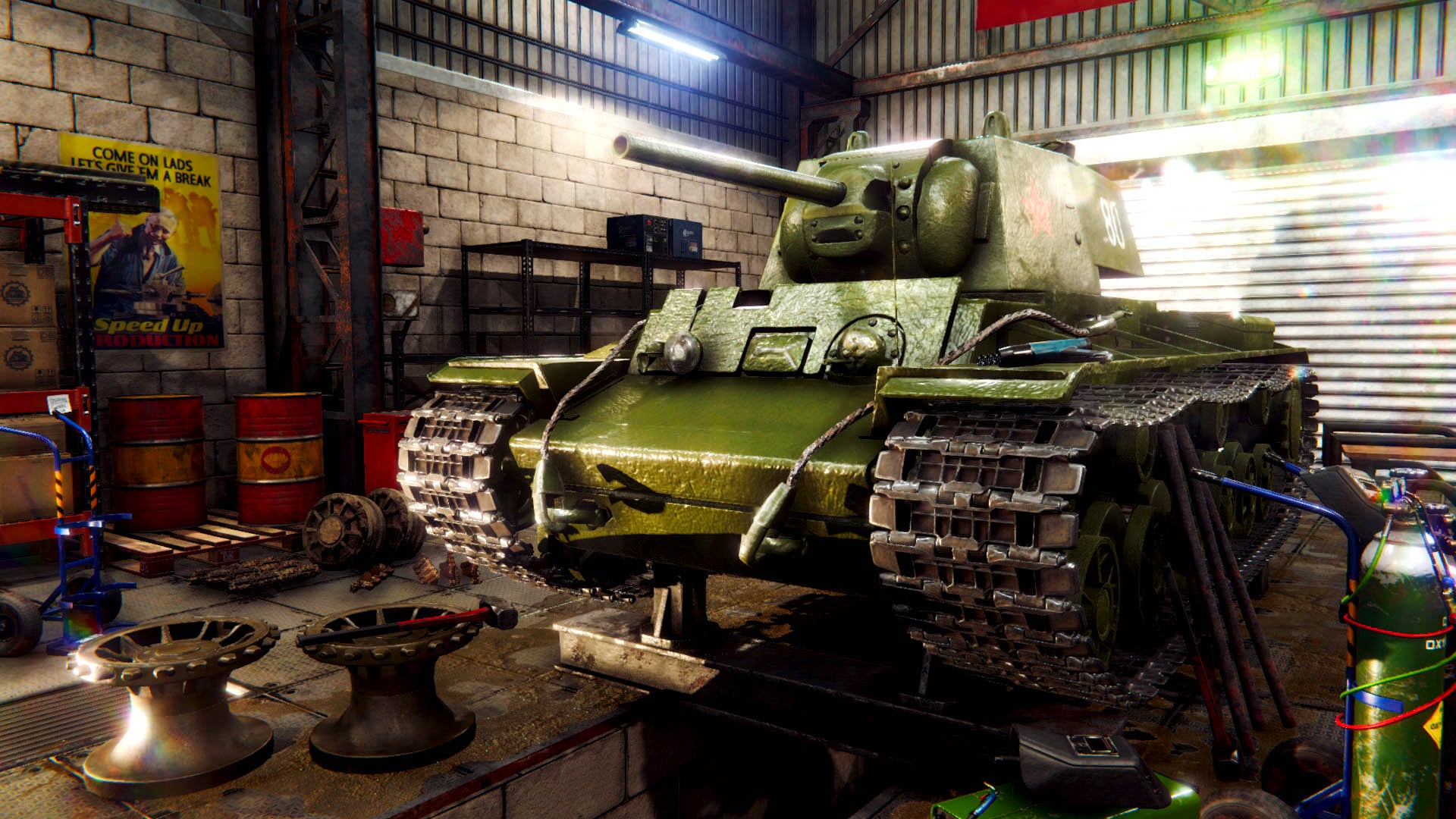 Tank mechanic simulator стим фото 9