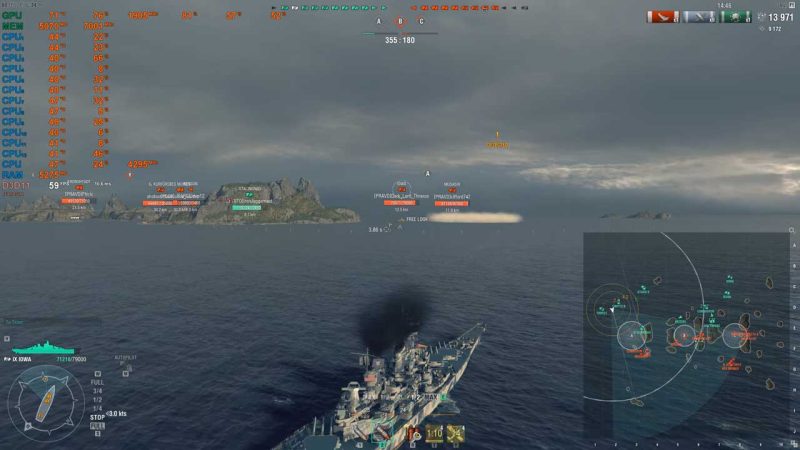 aiming world of warships
